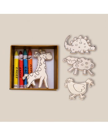 SET PINTURAS SAFARIET