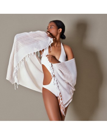 PAREO FOULARD KAHAKAI BEIGE